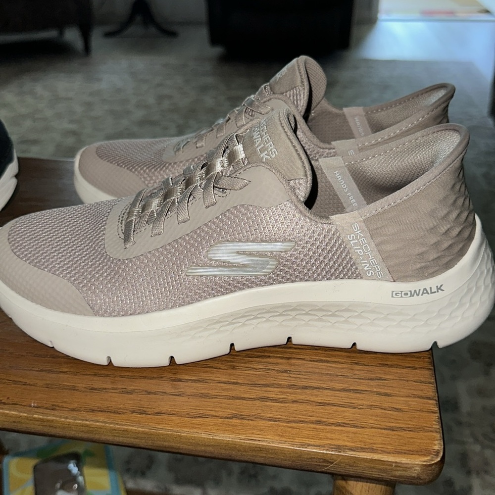 Skechers Women's Go Walk Shoes - Taupe